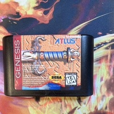 Atlus Crusader of Centy Sega Genesis Game Cartridge NTSC-U/C 1994 K-A