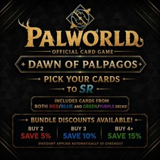 Palworld TCG Dawn Of Palpagos Pick Your Card C U R SR Trial Deck