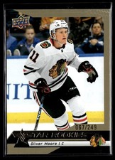 2025-26 Upper Deck Star Rookies Gold Oliver Moore /249