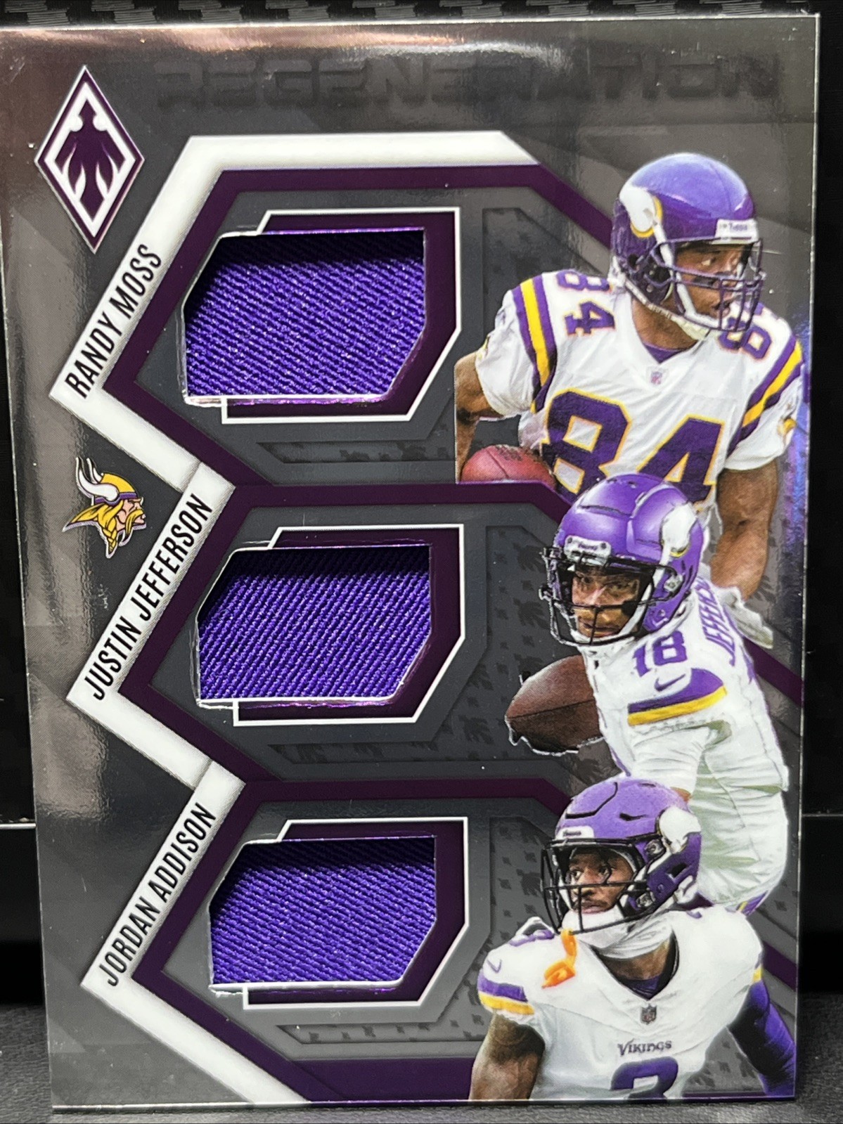 2025 Phoenix - Regeneration Randy Moss, Justin Jefferson, Jordan Addison /299