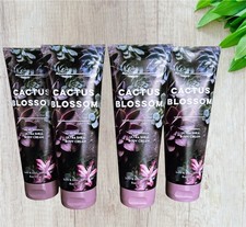 BATH BODY WORK Cactus Blossom Body Creams 8 OZ X4 NEW