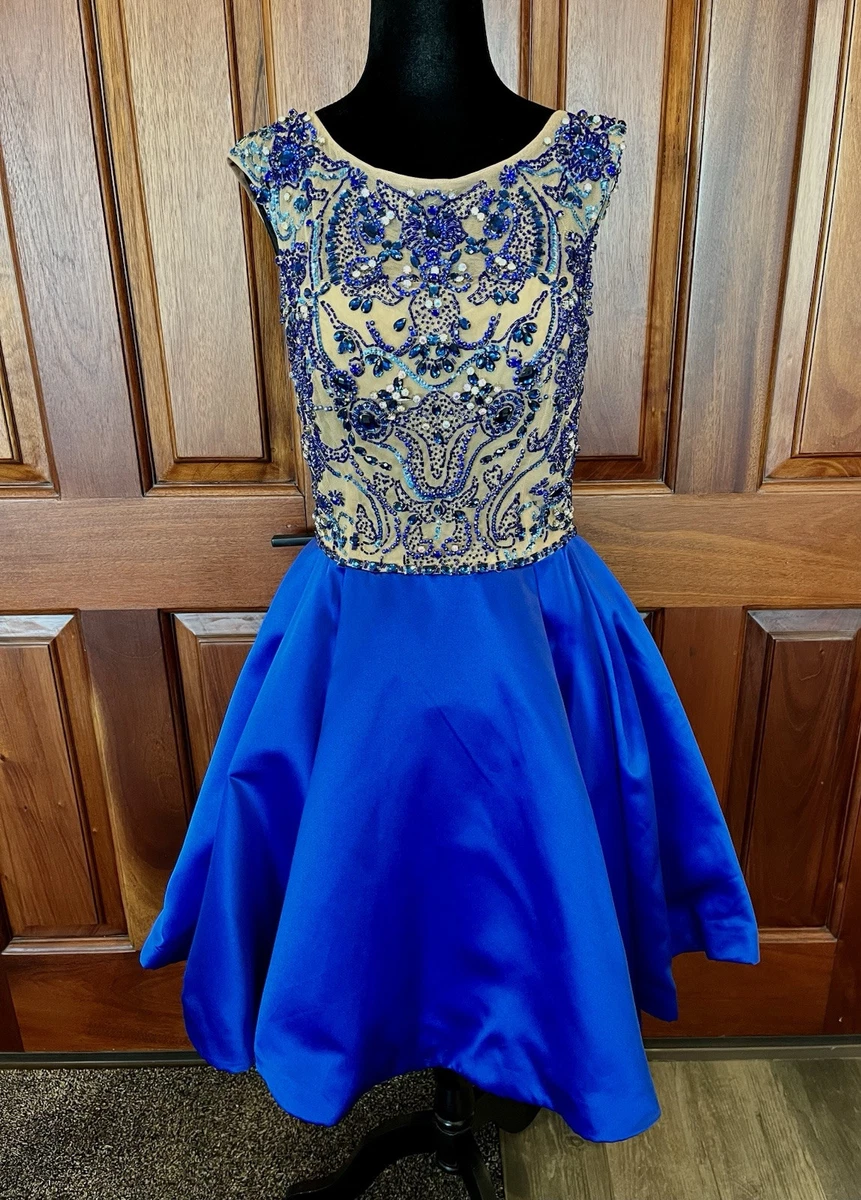 sherri hill royal blue short dress Sherri Hill 55260 Miss Priss Prom and Pageant store, Lexington, Kentucky, largest selection of Sherri Hill prom gowns