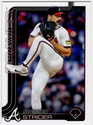 2025 Topps Series Two Baseball Spencer Strider No. 579 Atlanta Braves