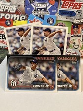 4 Card NESTOR CORTES JR Lot New York Yankees Brewers MLB