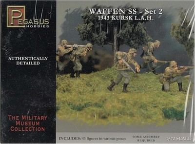 Pegasus Hobbies 7202 1/72 German Waffen SS Set 2 PGHS7202. Open Packaging