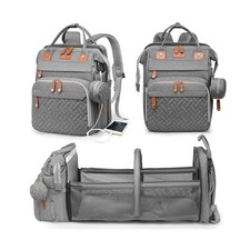 Astro Alan Baby Diaper Bag Backpack - Changing Station, USB Port