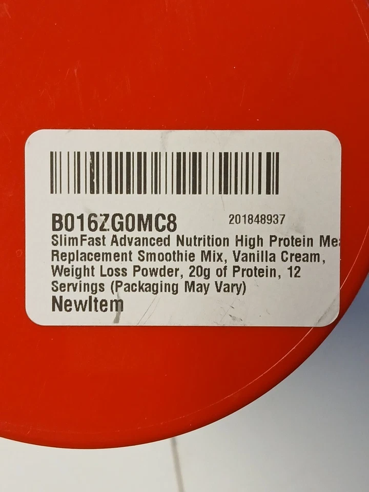 Slim Fast High Pro Meal Substituir Smoothie Mix Creme de Baunilha 11 oz 312 g Expira em 5/27 - Imagem 4 de 4