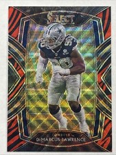 Demarcus Lawrence 2020 Panini Select Tiger Prizm Club Level #238 Cowboys