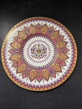 Queen Elizabeth II 50th Anniversary Large Bone China Plate Royal Collection 10