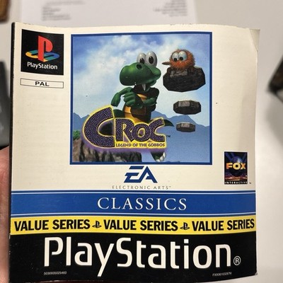 Sony Playstation 1 PS1 Spiel Croc: Legend of the Gobbos TOP Nur Spiel+Booklet