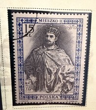 1987 Mieszko II Lambert 15 ZI Poland Stamp