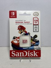 SanDisk 128GB microSDXC Memory Card Nintendo Switch - SDSQXBO-128G-AWCZA