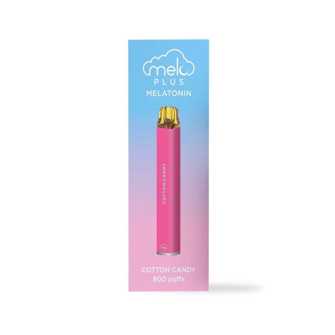 MELO MP-CC-1PK Melatonin Diffuser Cotton Candy - 800 Puffs