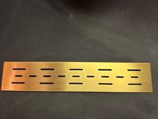 Gold Stainless Steel Bathroom Floor Drain Linear Long Shower Waste Drainer Grate