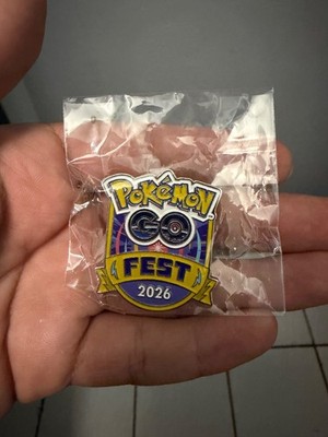 Pokemon Go Fest 2026 Lapel Pin