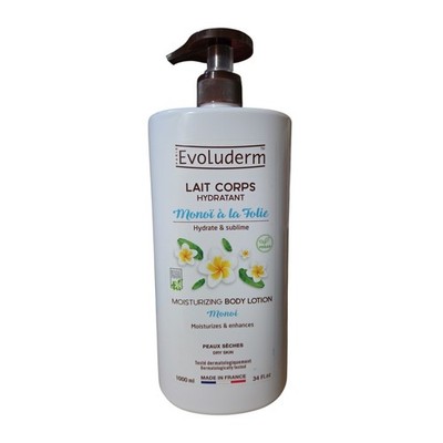 Evoluderm Monoï à la Folie Hydrating Body Lotion Monoï Scent 34 fl oz