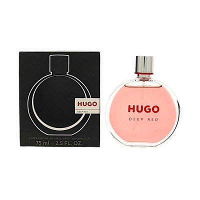 Hugo Deep Red by Hugo Boss Box for Women 2.5 Oz Eau De Parfum Spray