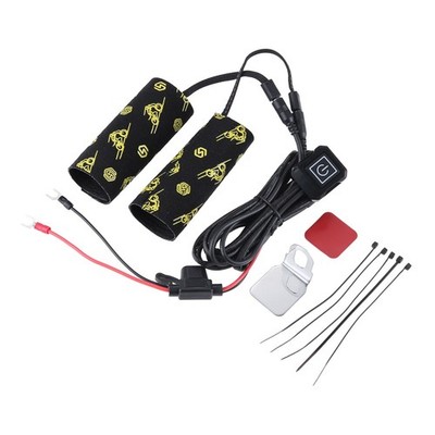 Heated Motorcycle Grip Pads 3 Heating Gears for 12V ATV Motorcycle Hand Grip