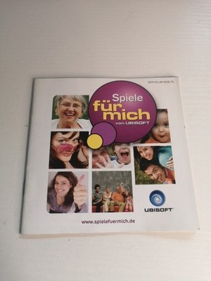 Ubisoft Spiele für mich - Nintendo DS Spielanleitung Booklet Gebraucht