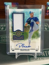 2025 Panini Boys Of Summer Drew Beam Patch Auto /99 Kansas City Royals