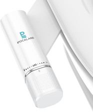 Ultra-Slim Bidet Attachment, Posterior Feminine Wash- Retractable Dual Nozzles ,