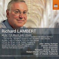 Chester Concordia Brass Ens - Lambert - Music Brass & Organ [CD]