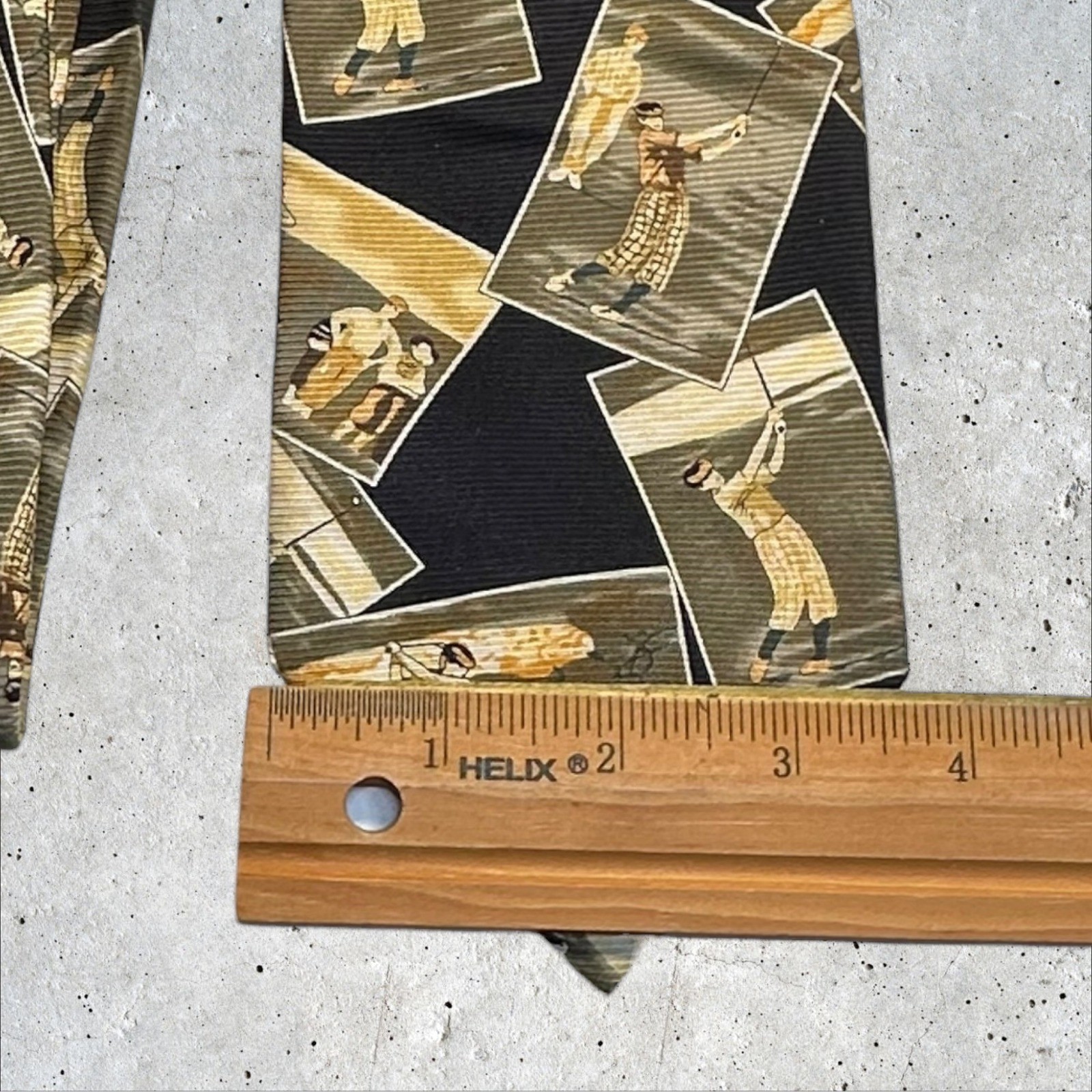 Lot of 5 Mens Golf Themed Ties Neckties Made in USA Novelty Print thumbnail 8