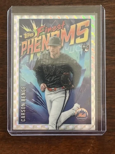 2026 Topps Finest Carson Benge Base (RAW)