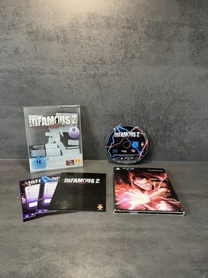 InFamous 2 Special Edition PS3 PlayStation 3 Paperbook Papschuber - ZUSTAND i.O