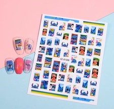 Adesivi Nail Art!! PERSONAGGI ASSORTITI LILO & STITCH XZ-D1308