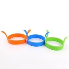 Poached Egg Rings Round Cooker Pancake for Griddle Cooking Non-stick