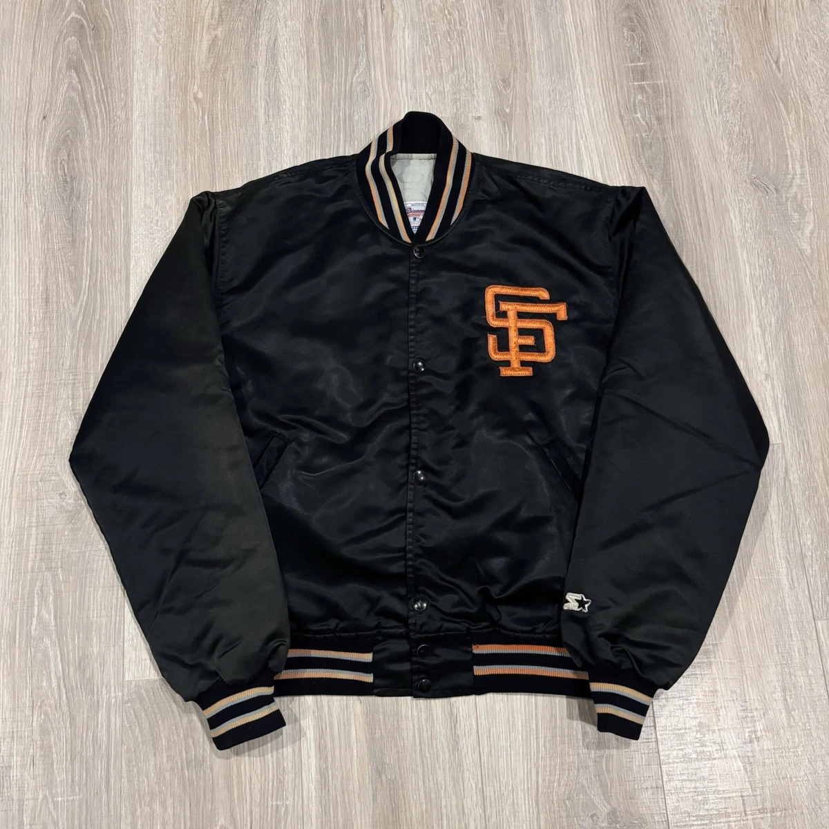 USA製　80s STARTER スタジャン　サンフランシスコジャイアンツ　L Starter San Francisco Giants Sports Fan Jackets for sale | eBay