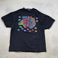 Vintage 90s Native American Aztec Western T-Shirt