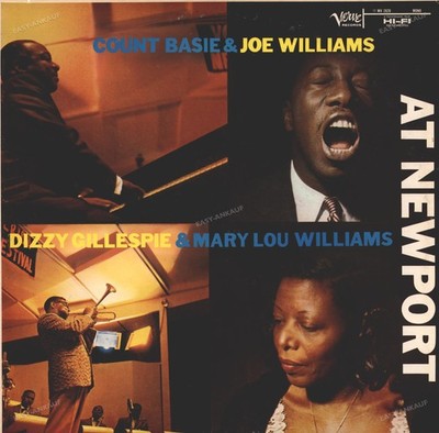 Count Basie & Joe Williams / Dizzy Gillespie - At Newport JAPAN LP 1978 ''