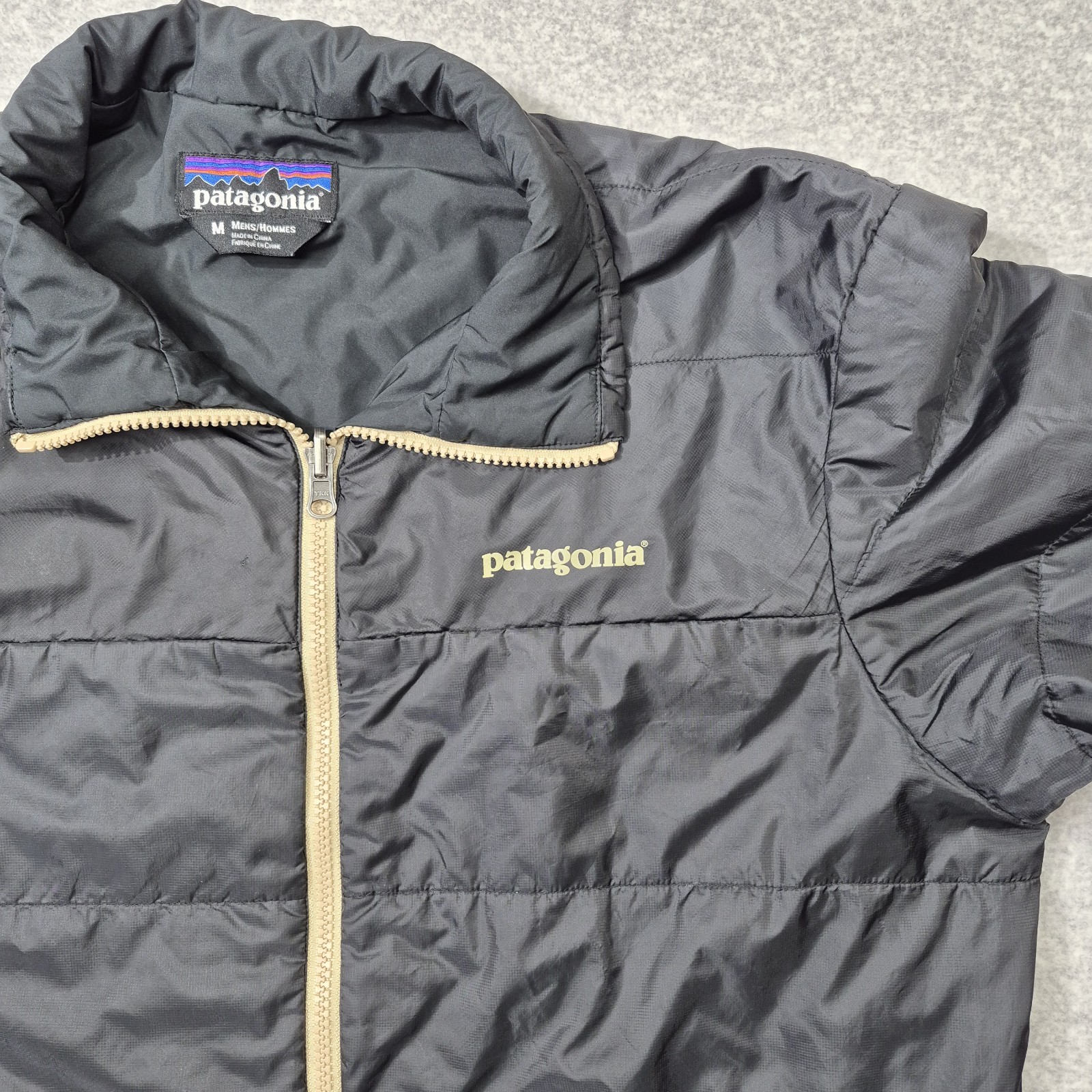 Patagonia Nano Puff Jacket Mens M Black Full Zip Quilted Insulated Lightweight thumbnail 6