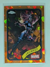 Jackpot 2025 Topps Chrome Marvel Sapphire #81 Orange Refractor /25