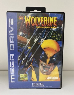 SEGA Mega Drive Wolverine Adamantium Rage in OVP