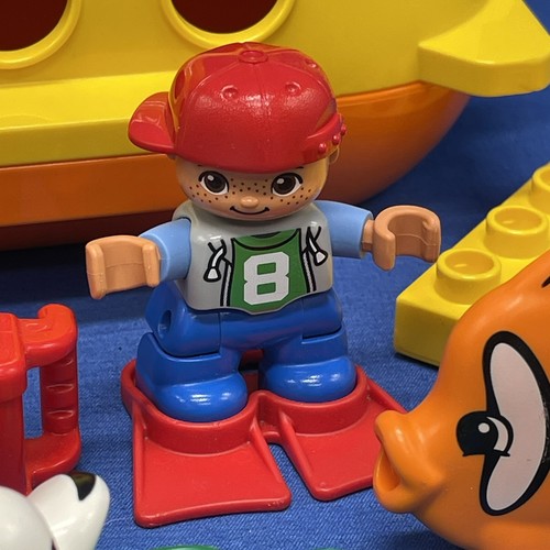Lego Duplo Submarine Adventure Set 10910 For Parts 3 Figures Sub Replacement - Picture 8 of 18
