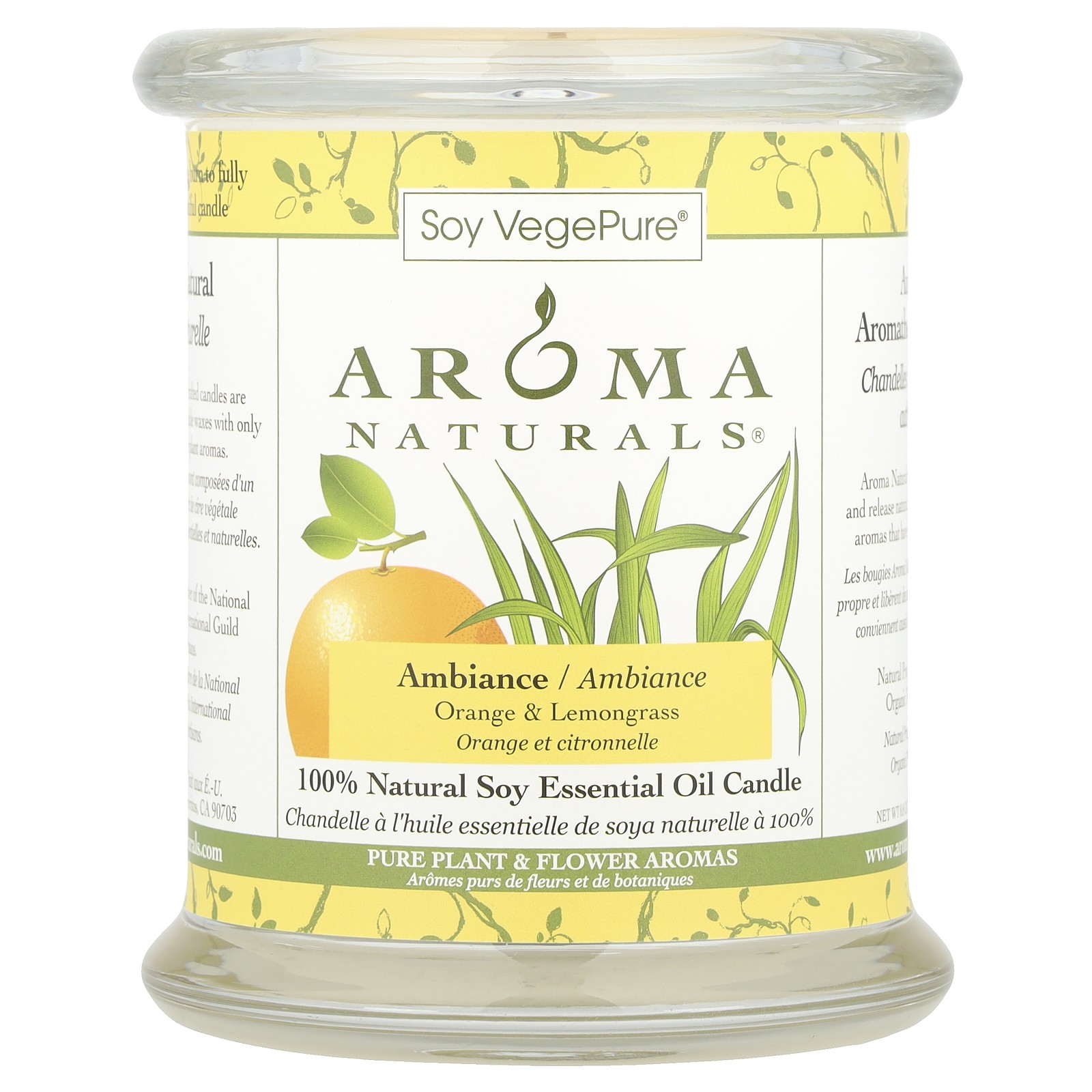 Соевый суп-пюре 100 натуральная свеча с эфирным маслом сои Атмосфера Апельсин - 3090₽