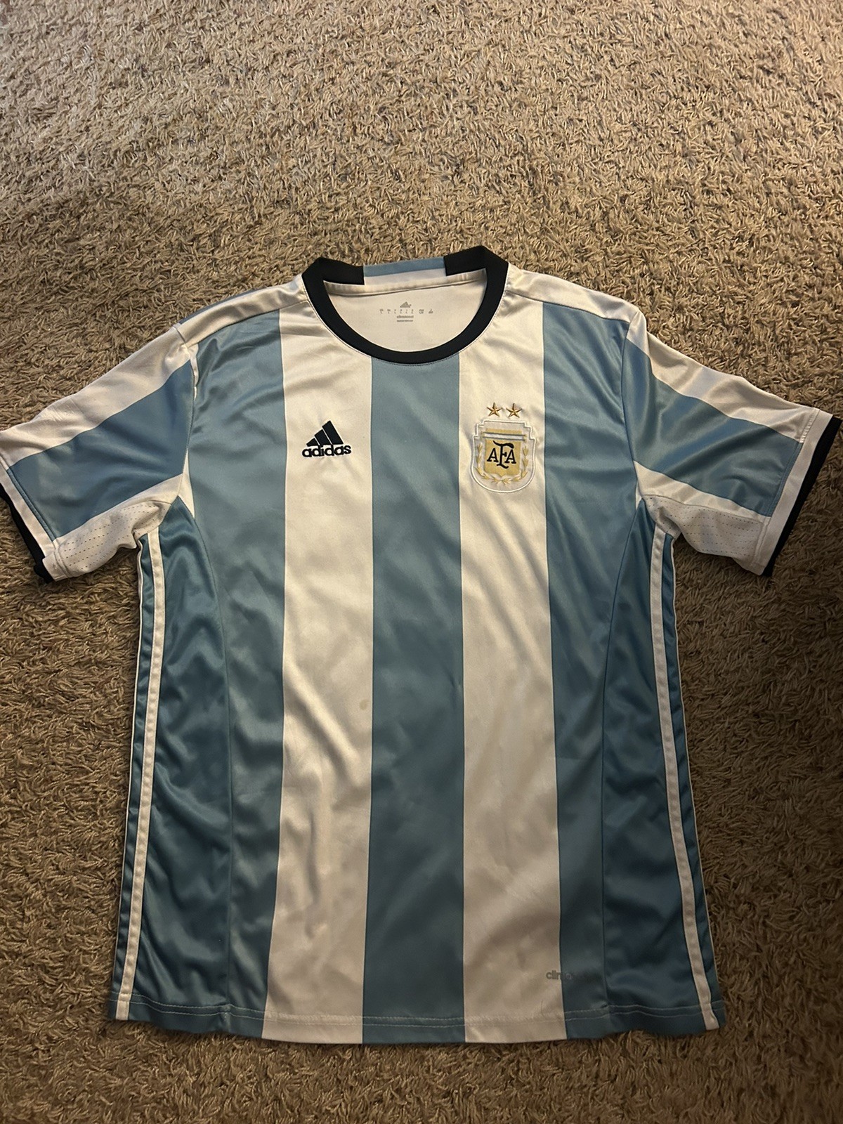Lionel Messi Argentina Blue Jersey Size Large