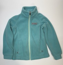 Columbia Children s Zipper Coat Size XS Teal