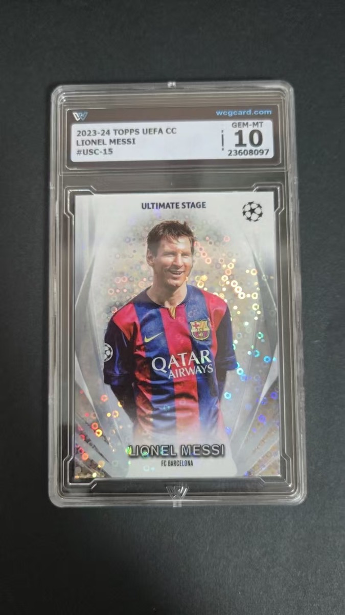 Topps Ultimate Stage Chrome Lionel Messi - FC Barcelona (Neu (gemäss