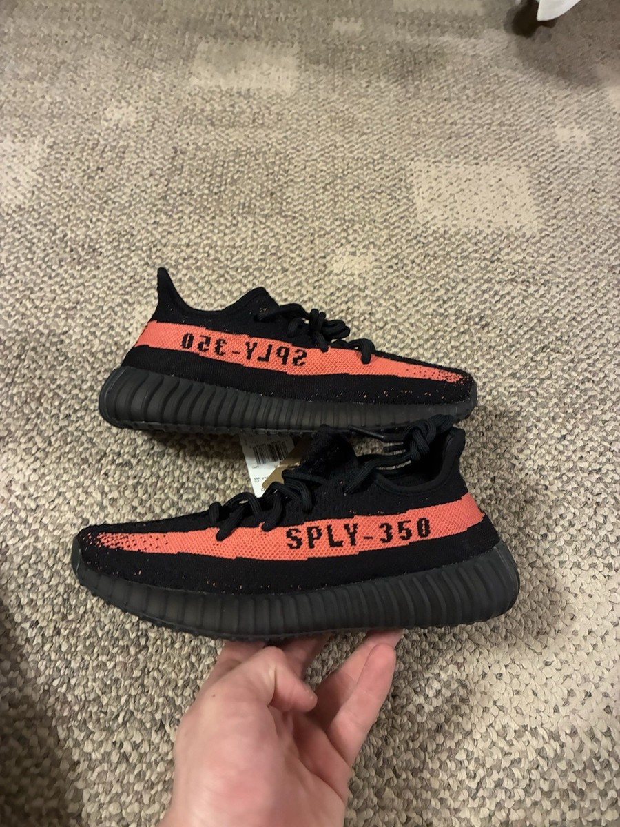 Size 5 - adidas Yeezy Boost 350 V2 Low Red Stripe 190308887189| eBay