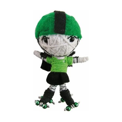 Axe-her Rose String Doll Keychain (colors may vary)