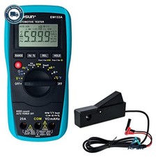 Automotive Multimeter Ac Dc Volt Amp Ohm Tester 1000v 20a Frequency Rpm Dwell