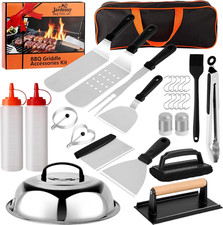 29-Piece Grill Tools Set, Heavy Duty Stainless Steel BBQ Accessories for Outdoor