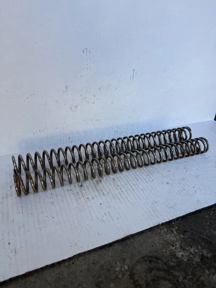 ✅2018 Genuine OEM CRF 450R Factory Connection FRONT Fork Springs - Image 4 of 4