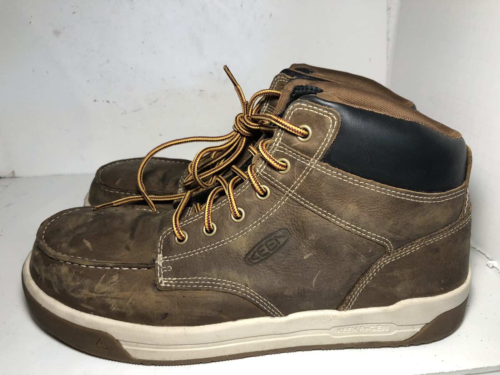 Stivali KEEN Utility Gibson punta in fibra di carbonio certificato CSA taglia 12 D