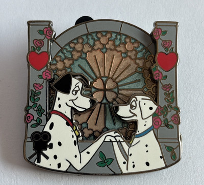 Disney Pin Perdita Pongo Wedding 101 Dalmatians Classic Collection LE1000 2009