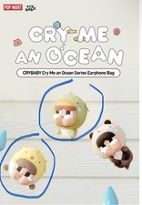Pop Mart CRYBABY Cry Me an Ocean Series Earphone case Seaturtle Pufferfish